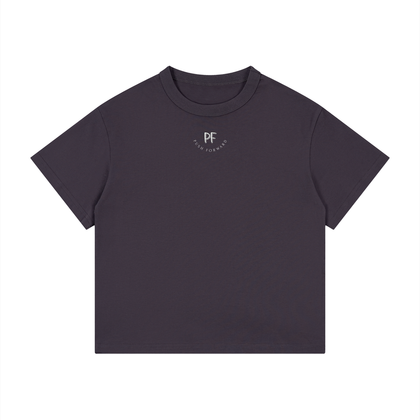 Kid's Loose Fit Drop Shoulder T-Shirt Purple