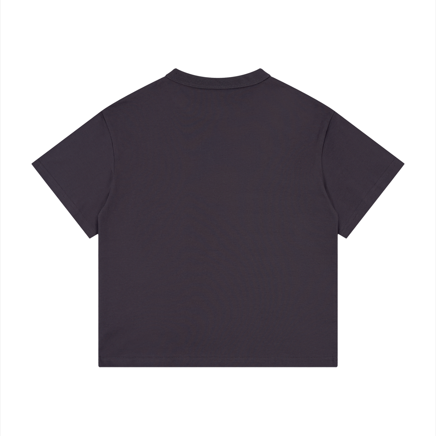 Kid's Loose Fit Drop Shoulder T-Shirt Purple