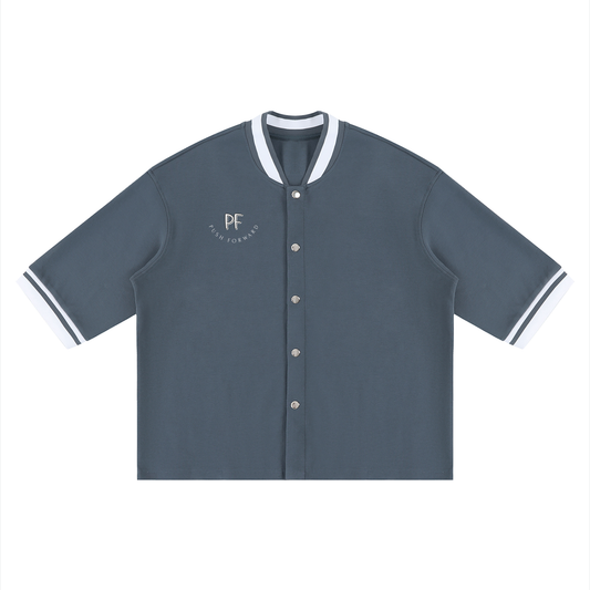 Men Boxy Heavyweight Baseball Jersey