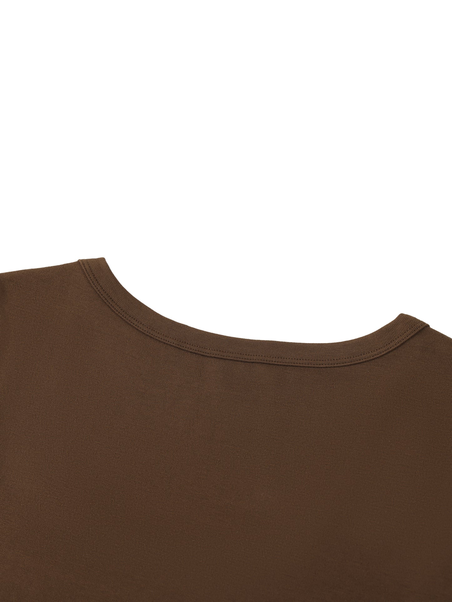 Women's Solid Color Slim Crop T-Shirt