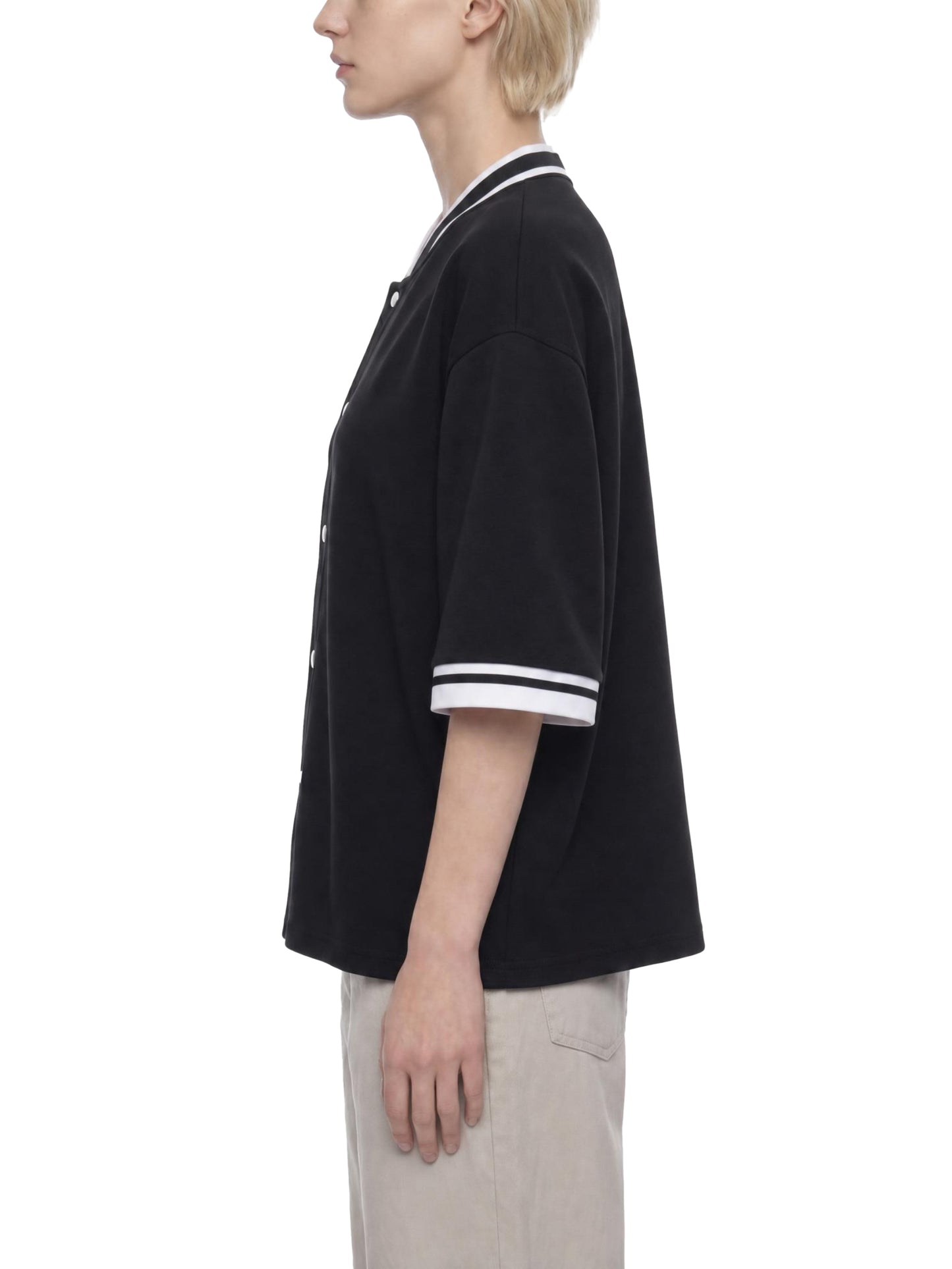Men Boxy Heavyweight Baseball Jersey